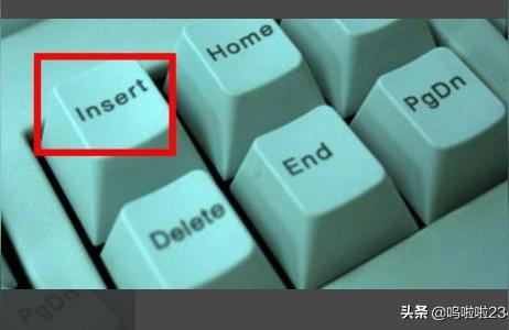 insert键-键盘上的insert是什么意思